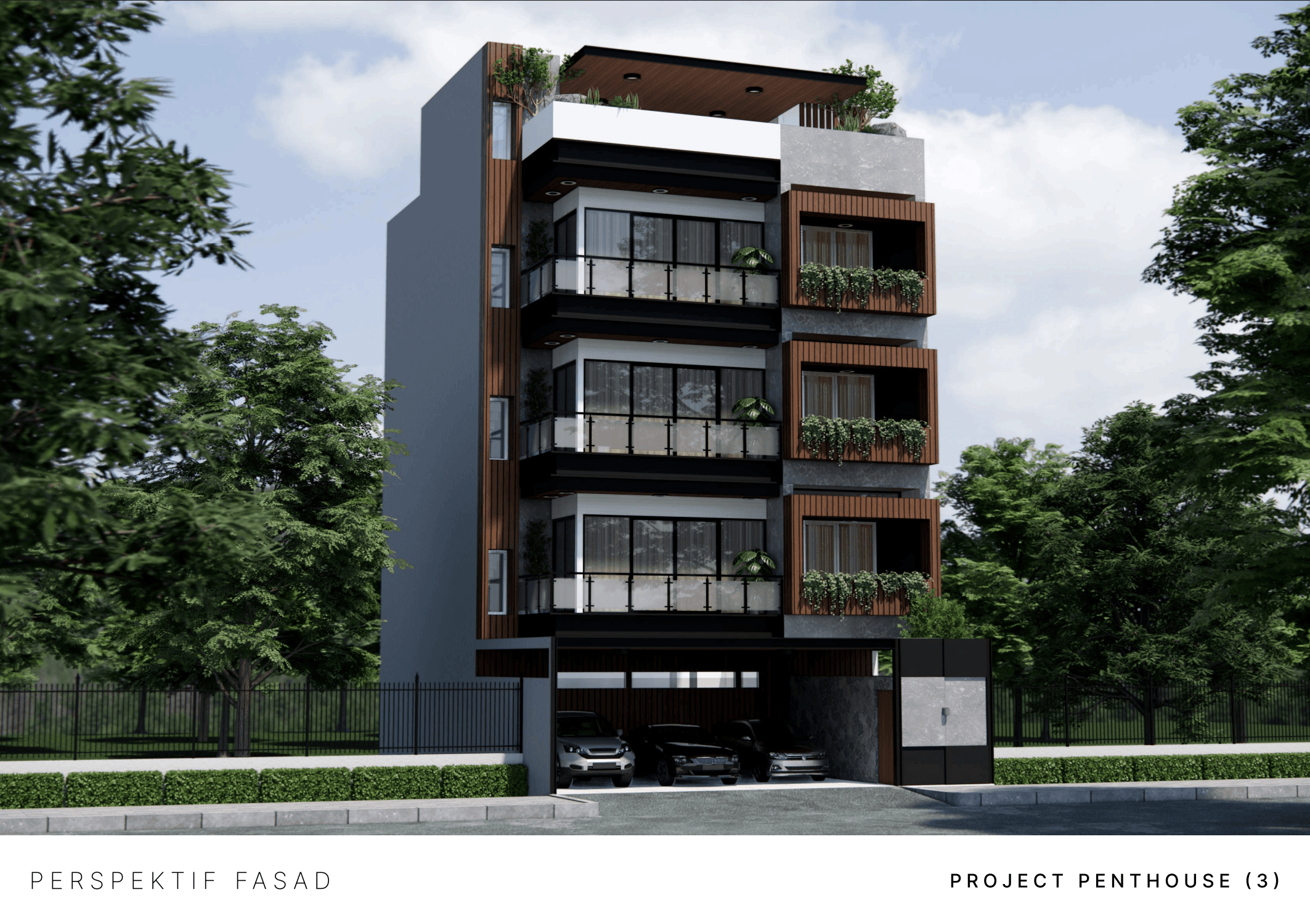 Modern house background